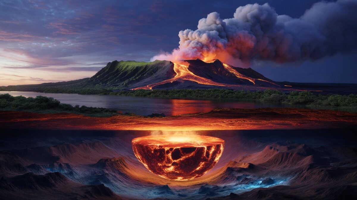 A gigantic buried block beneath Hawaii could explain the stability of volcanic hotspots