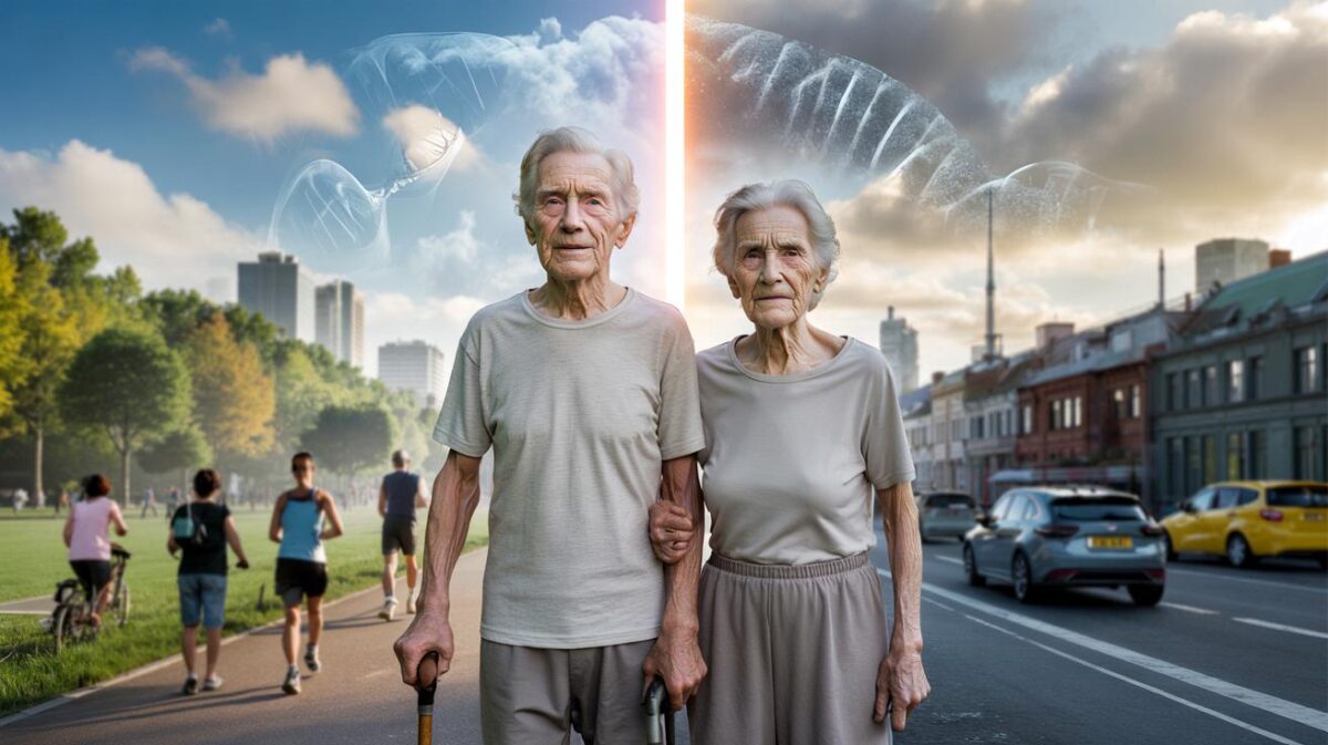 Human longevity depends as much on our genes as on our environment